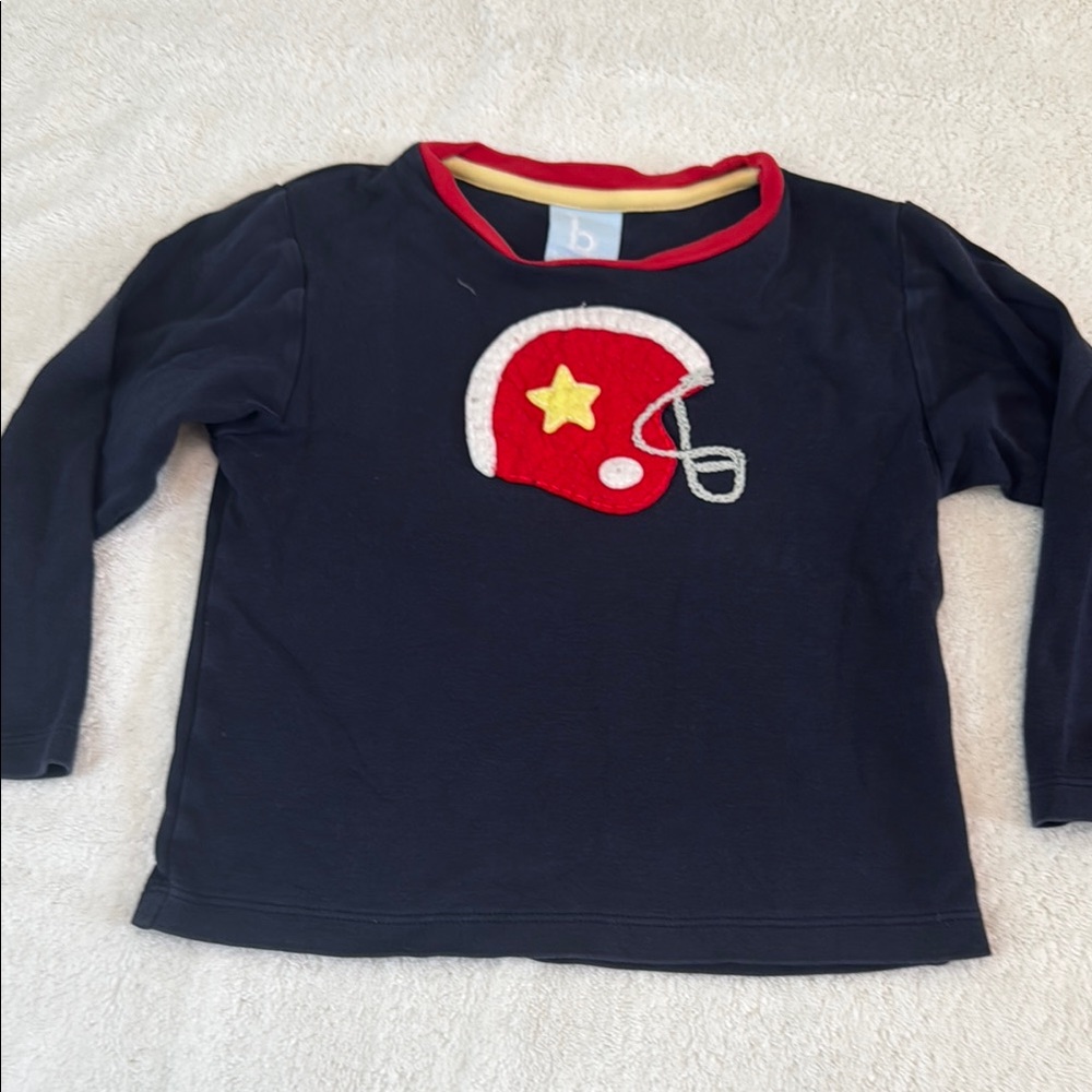 Bella Bliss Long Sleeve Tees Blue and Red